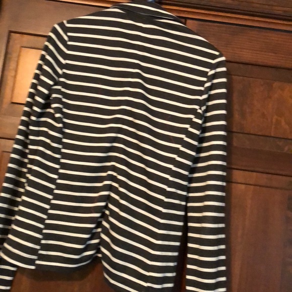 Striped cotton blazer - Picture 2 of 2